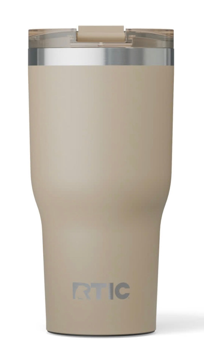Laser Engraved RTIC Tumbler (30 oz)- Tan